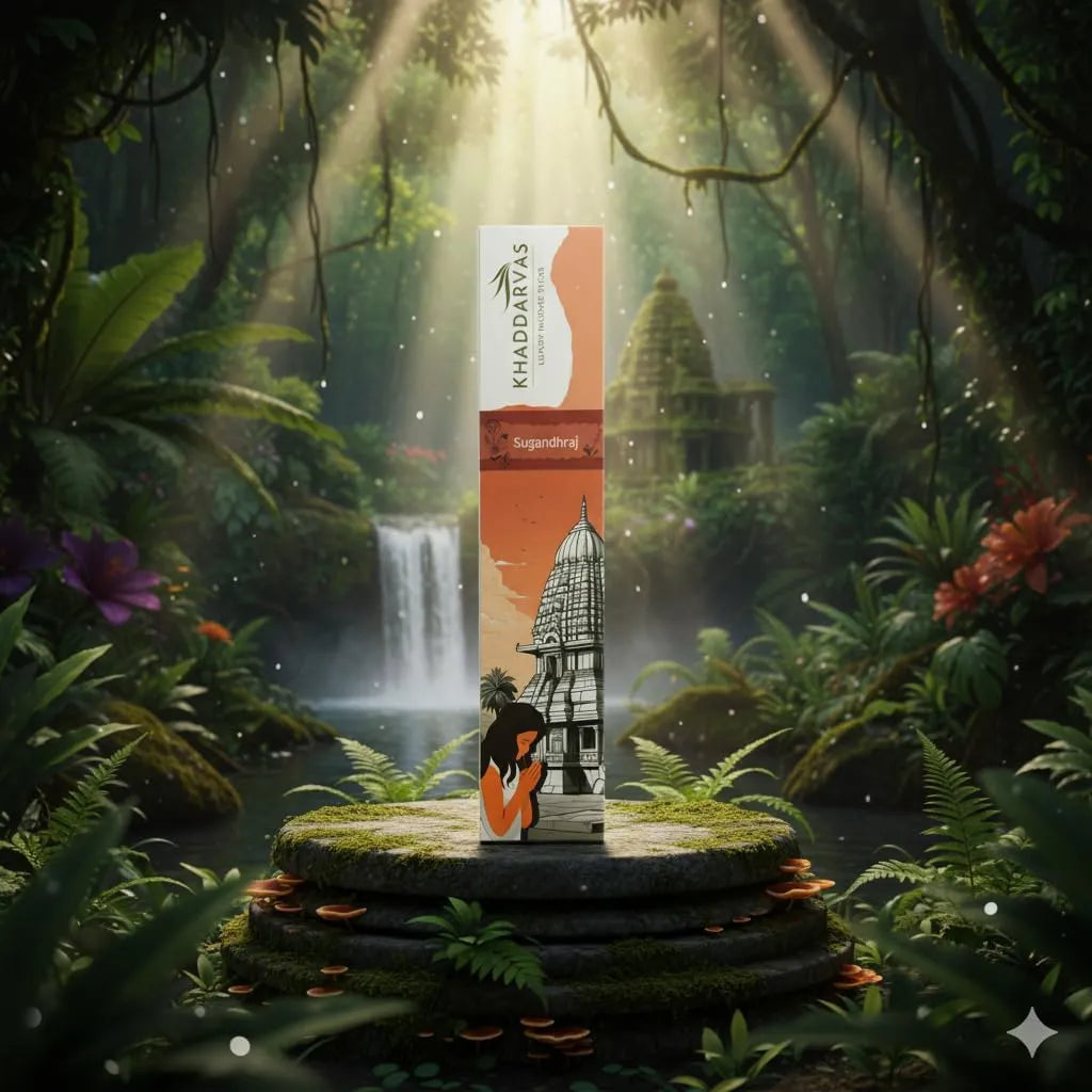 Sugandhraj Incense Sticks for Pooja | Refreshing Long-Lasting Aroma