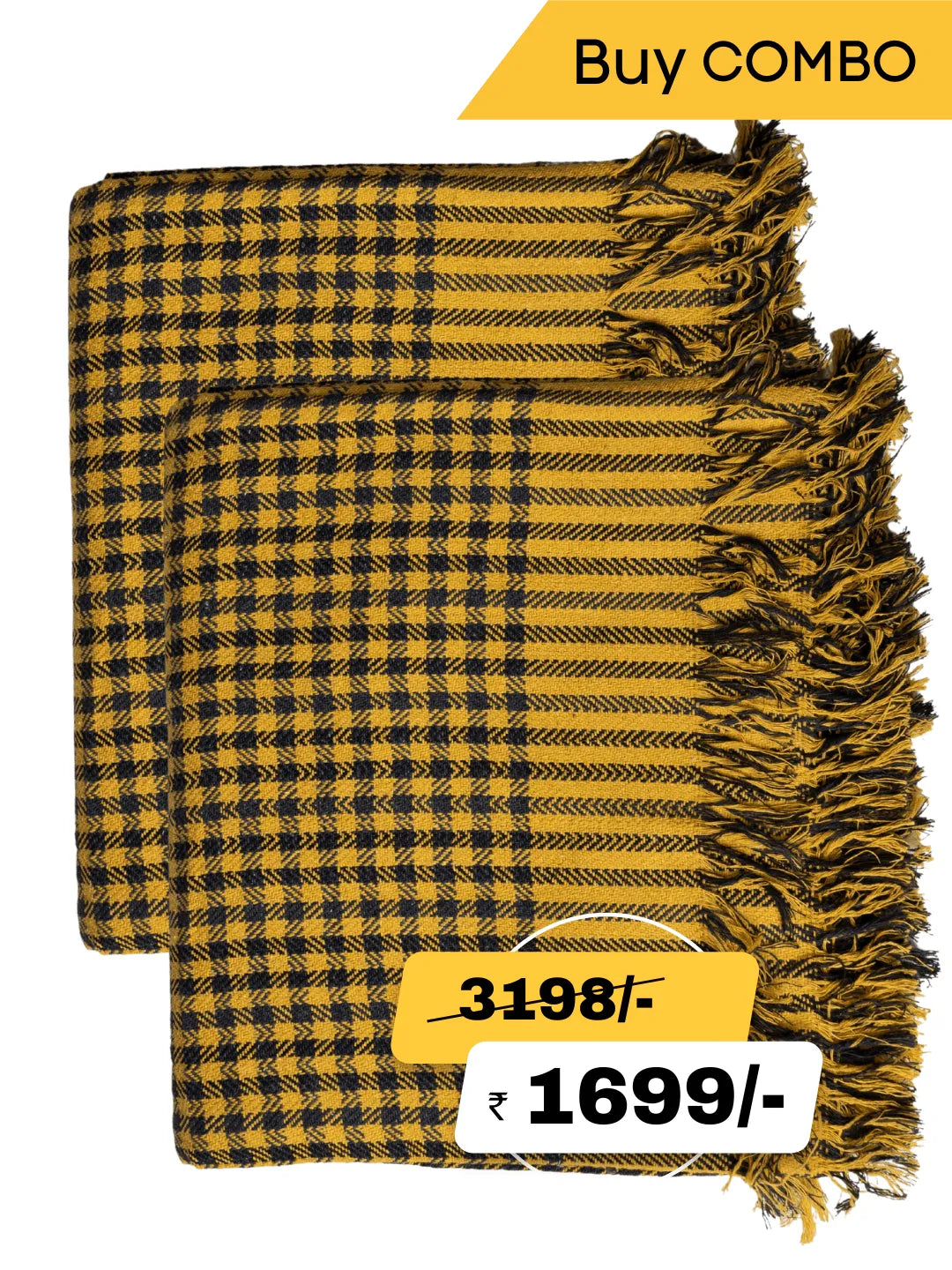 All Weather - Hand Woven Khadi Khes, Blankets, Throw