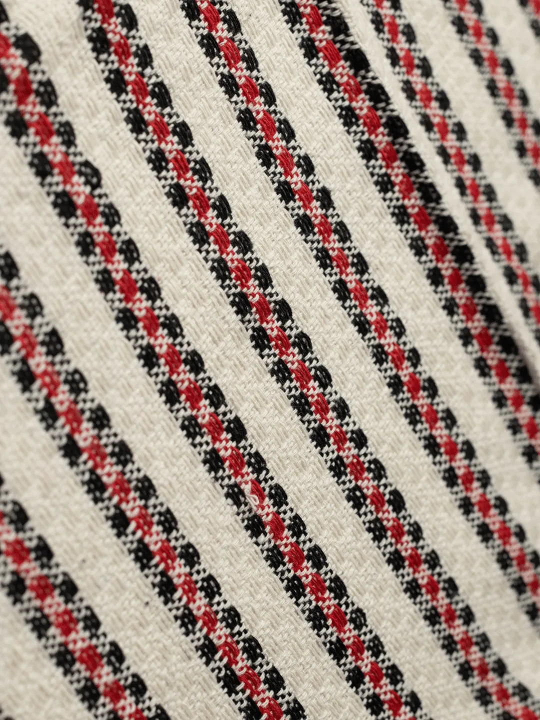 100% Cotton Khadi Towel Red Check