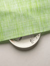 Green Color Self Pattern Traditional Khadi Fabric