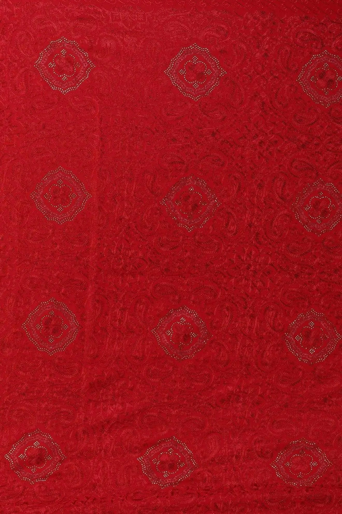 Luxurious Embroidered Pure Woolen Shawl ST-09
