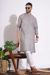 Fabulous Print  Grey Color Kurta