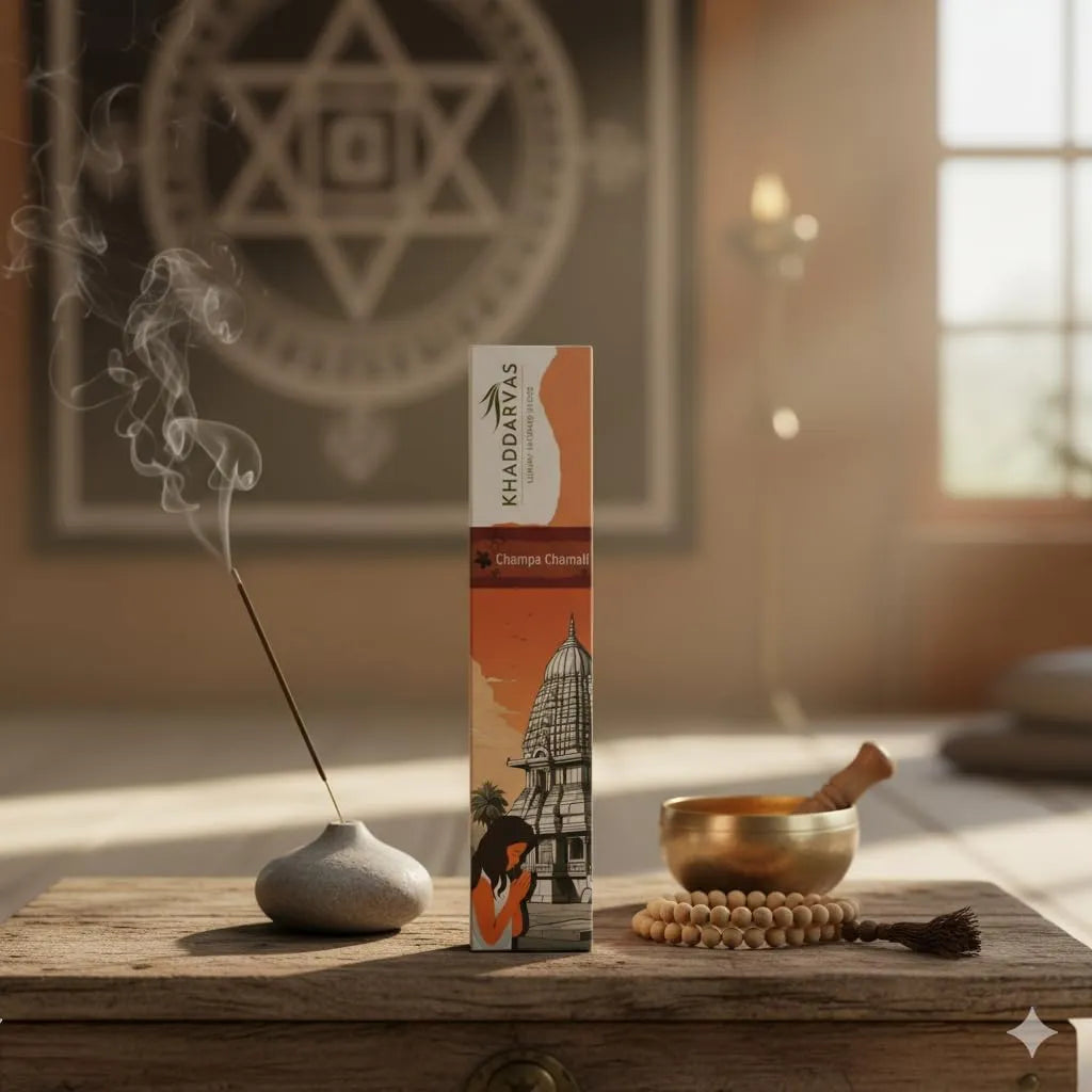 Champa Chameli Incense Sticks for Pooja | Refreshing Long-Lasting Aroma