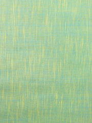 Light Green Color Traditional Pattern Khadi Fabric