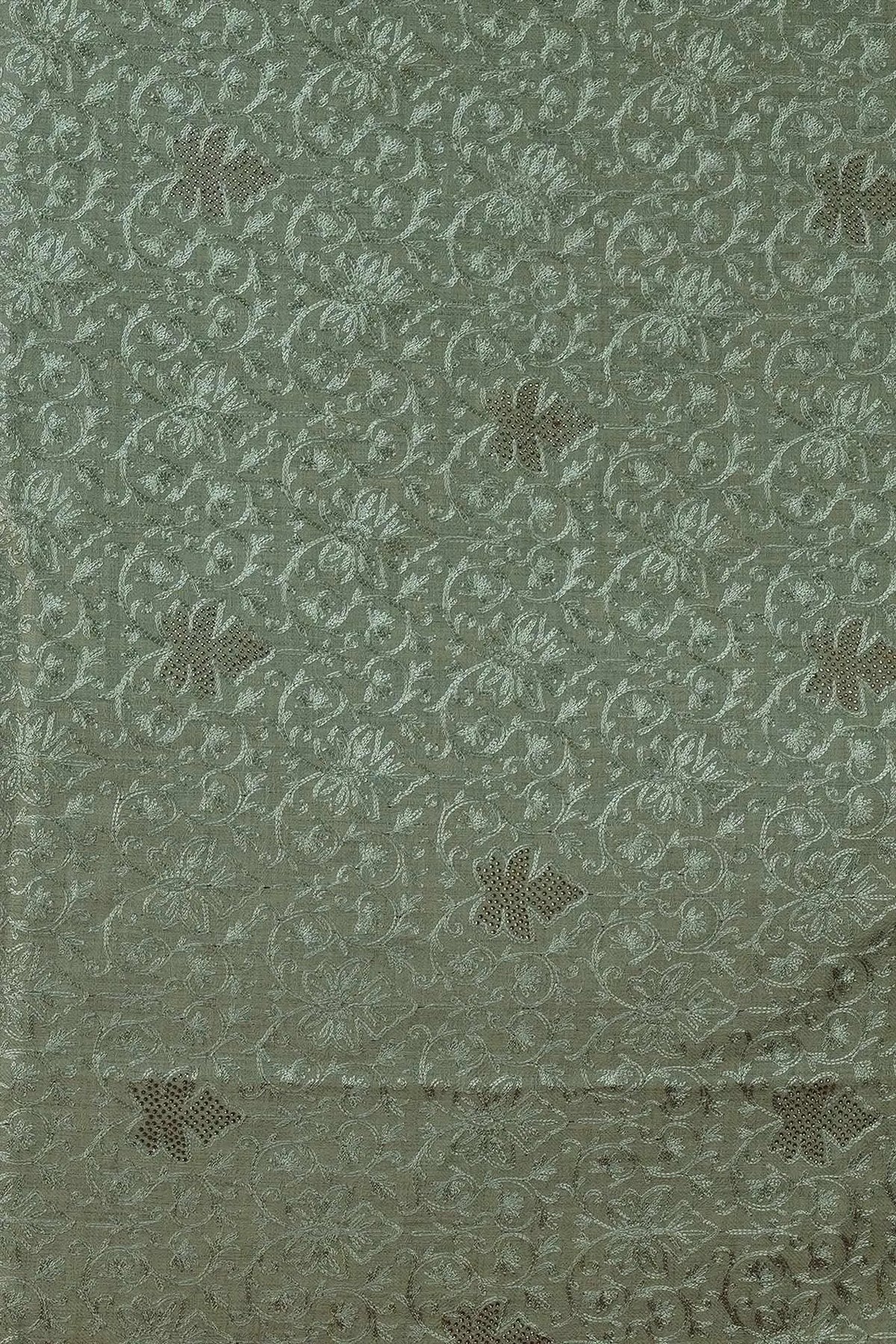 Stunning Embroidered Pure Woolen Shawl ST-12