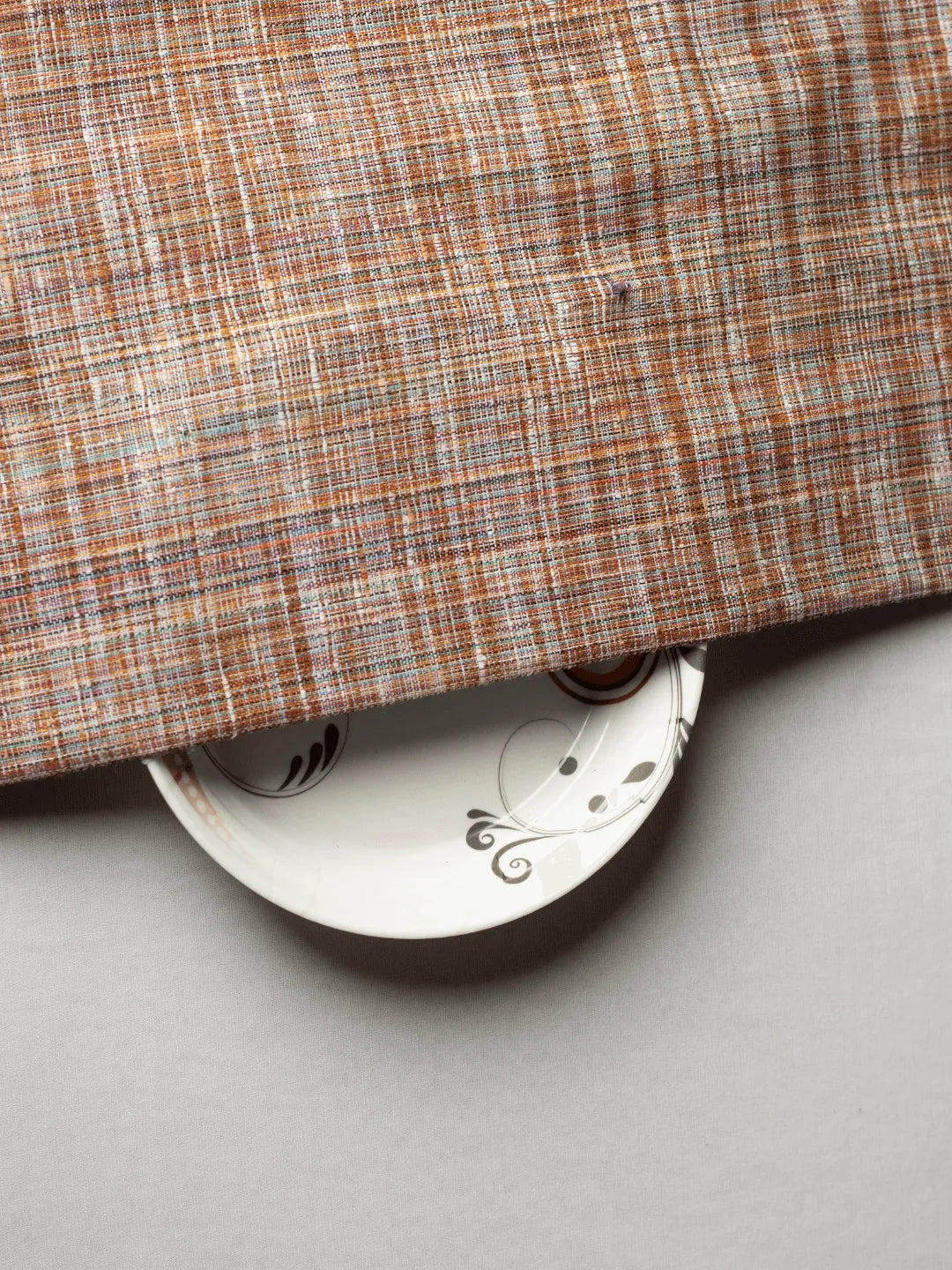 Unique Traditional Self Pattern Pure Khadi Fabric