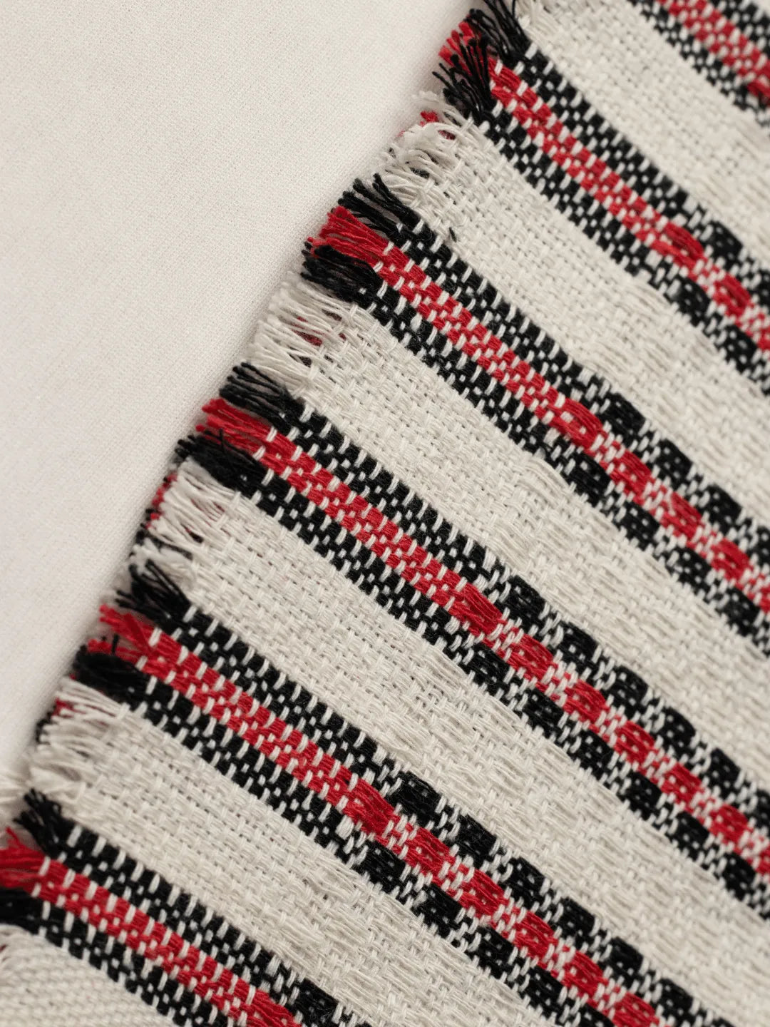 100% Cotton Khadi Towel Red Check
