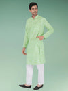 Green Khadi Kurta