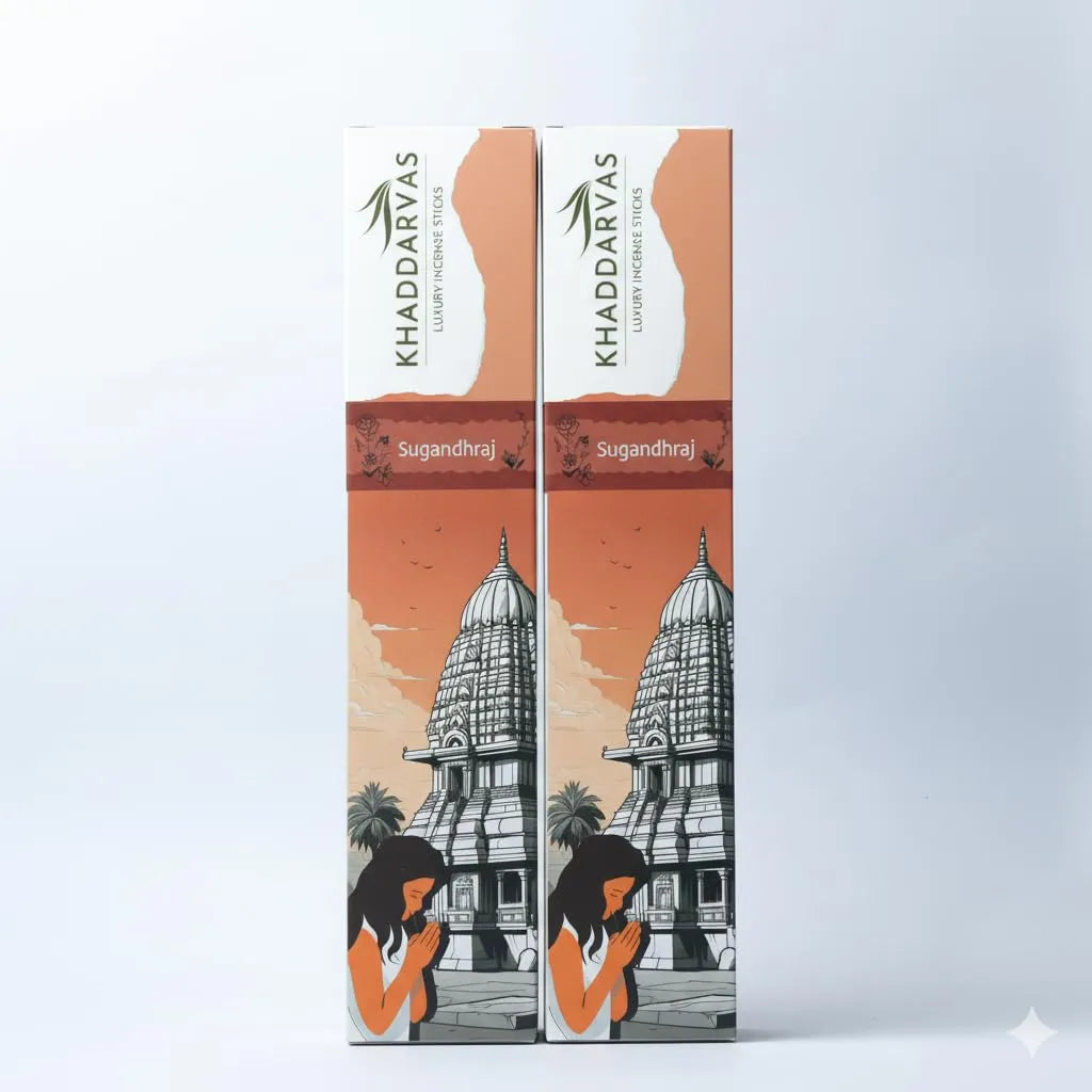 Sugandhraj Incense Sticks for Pooja | Refreshing Long-Lasting Aroma