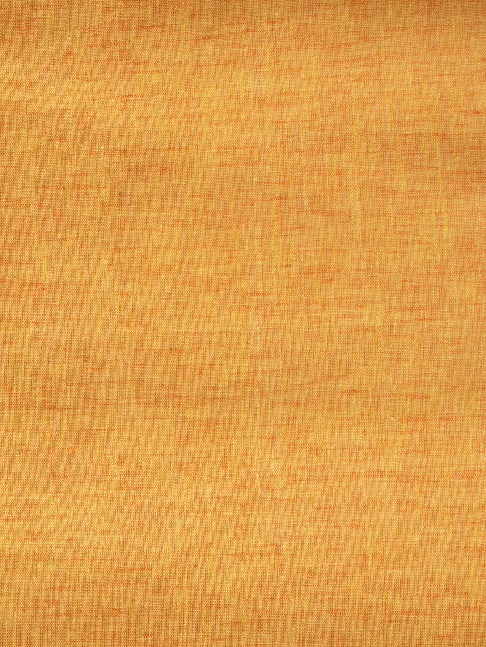 Light Orange Color Plain Traditional Khadi