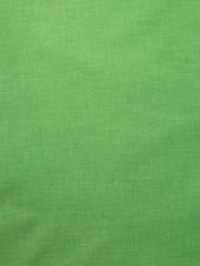 Green Colour Plain Pure Khadi Fabric