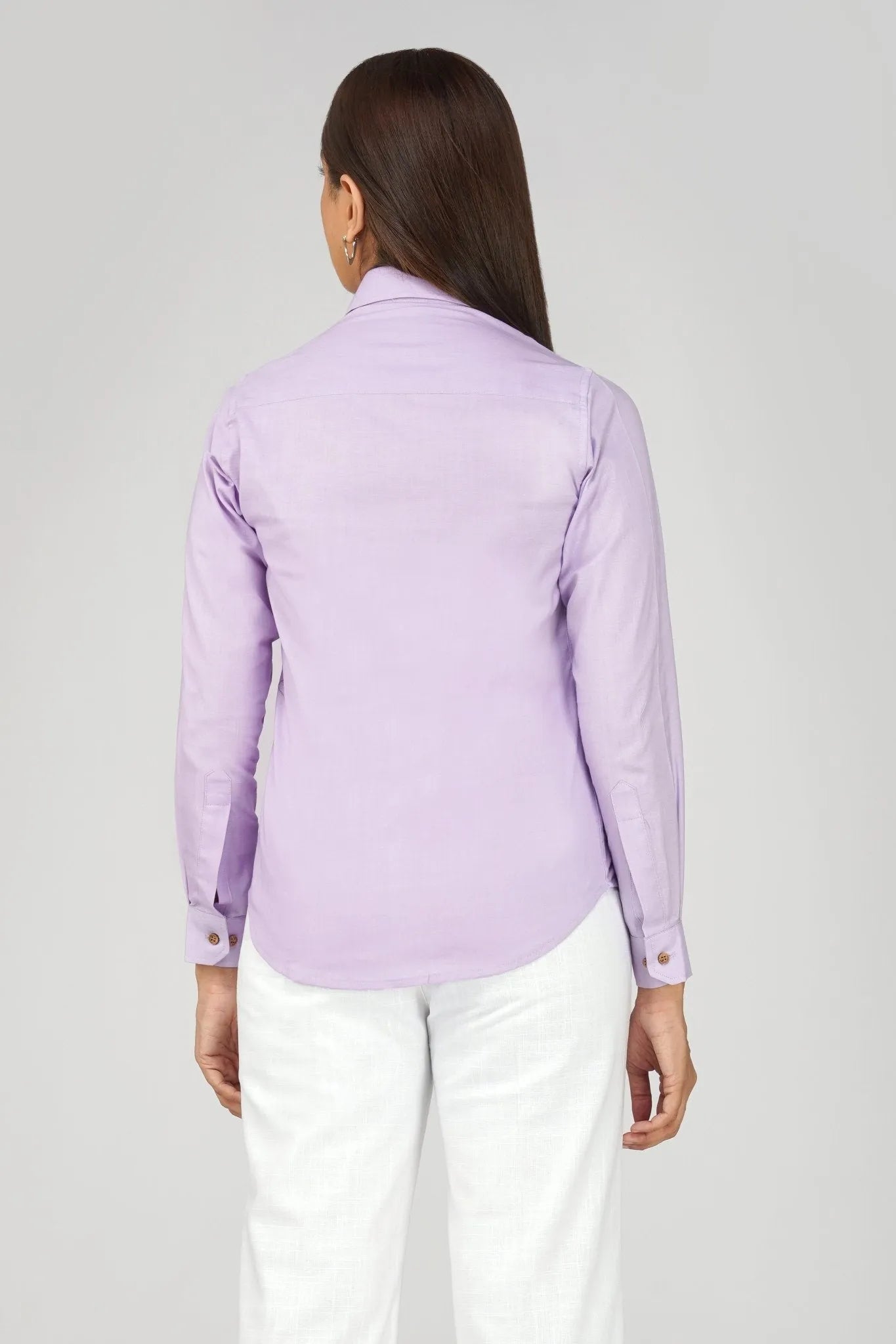 Women's Khadi Shirt Lavander