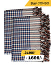 All Season - Hand Woven Khadi Blankets, Khes, Throw