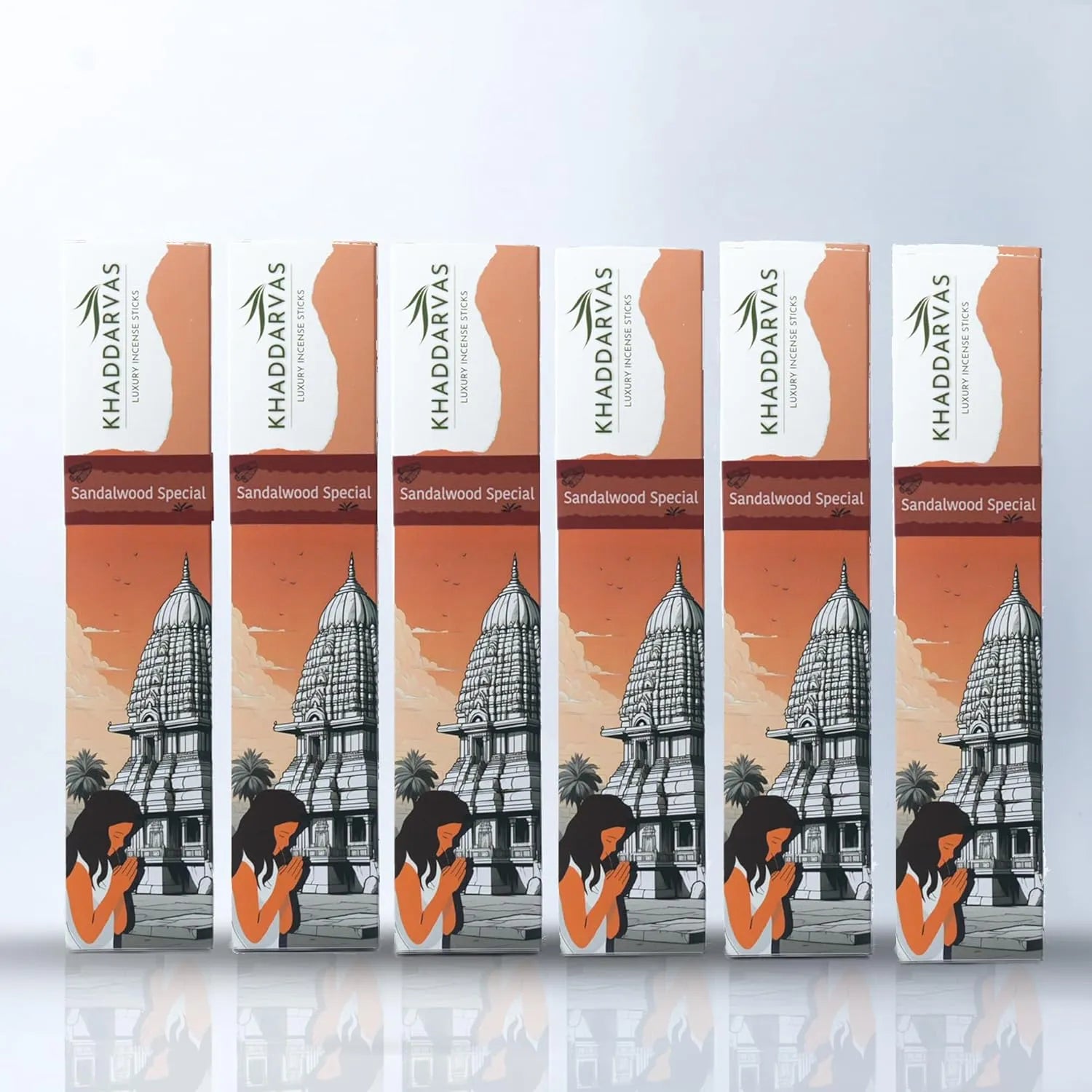 Sandalwood Incense Sticks for Pooja | Refreshing Long-Lasting Aroma