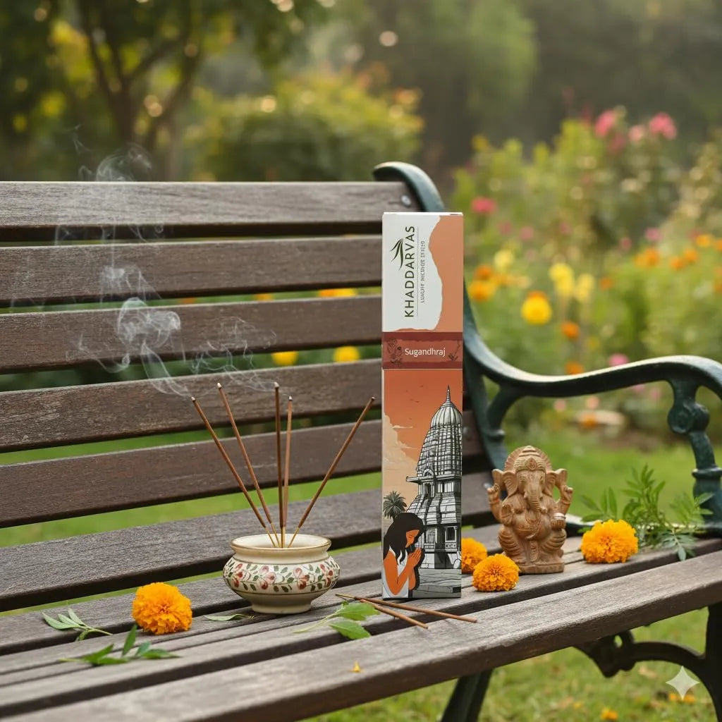 Sugandhraj Incense Sticks for Pooja | Refreshing Long-Lasting Aroma