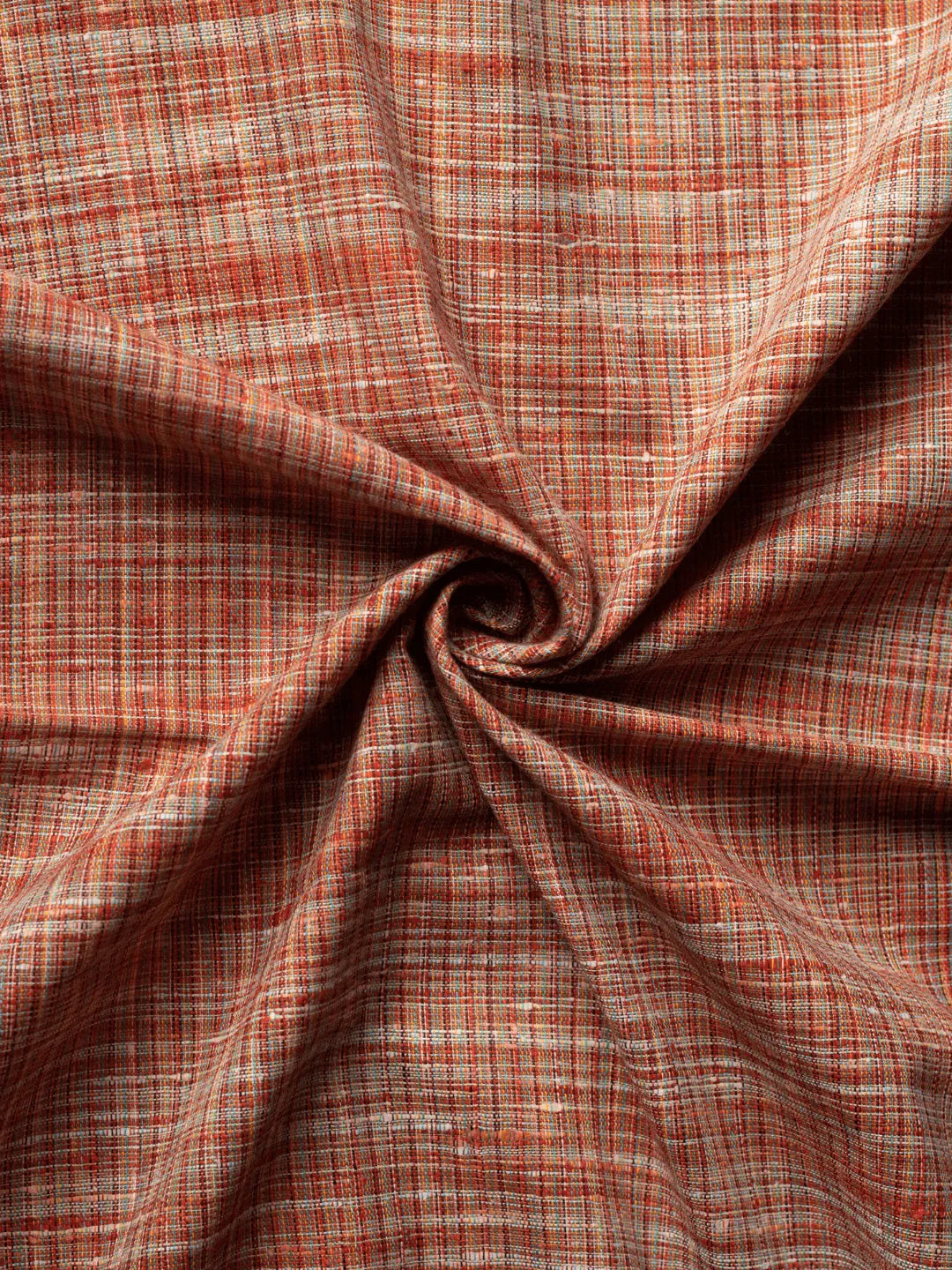 Stunning Traditional Self Pattern 100% Khadi Fabric