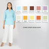 Women’s Khadi Short Kurti in Pastel Blue