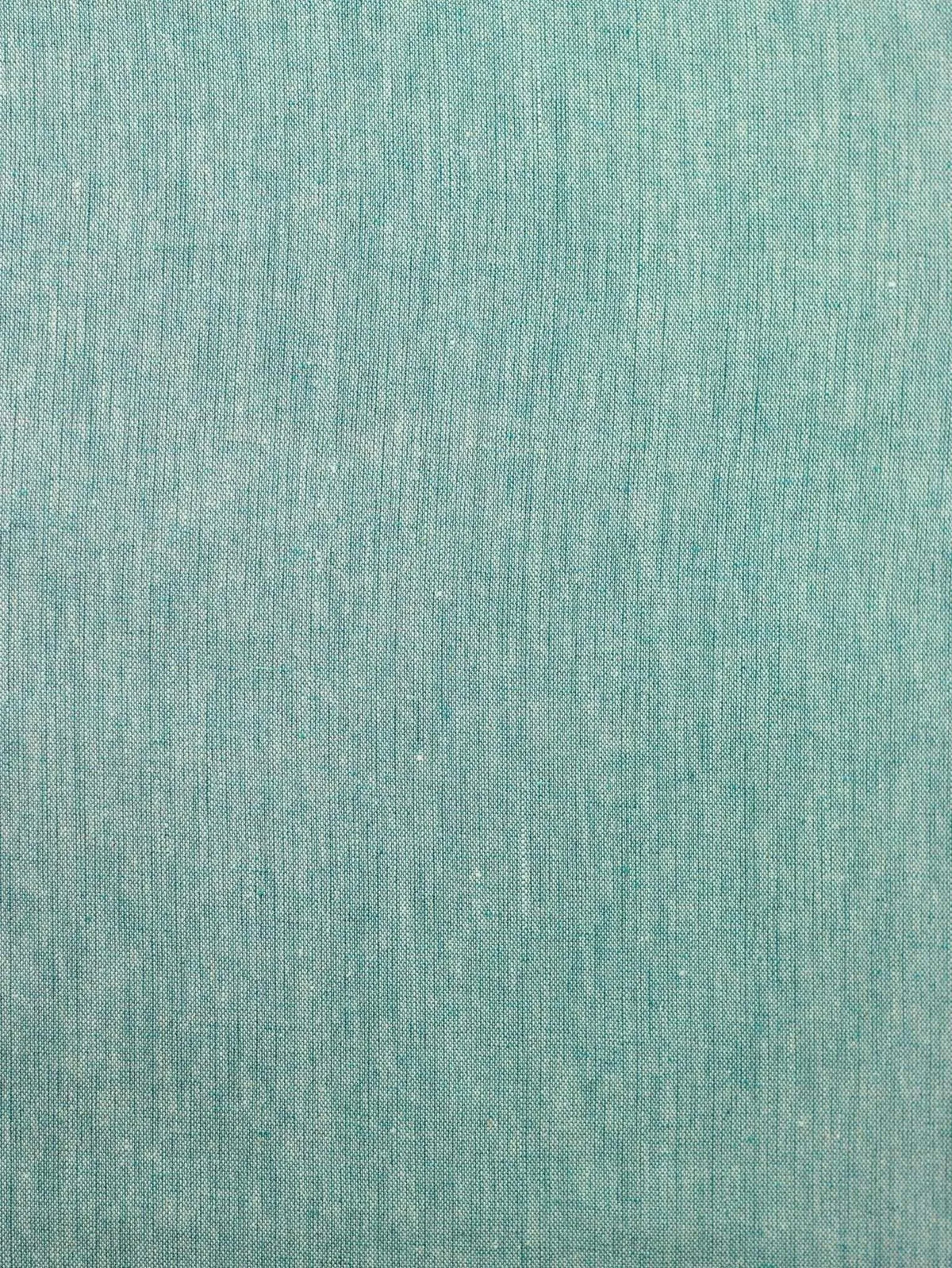 Sea Green Color Traditional Pattern Cotton Khadi Fabric