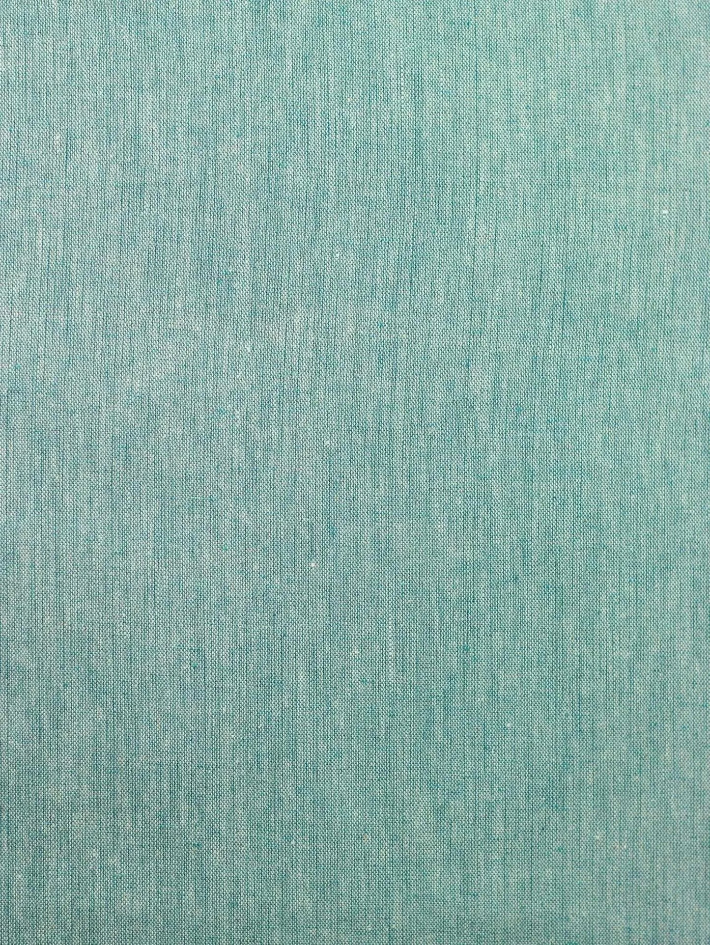 Sea Green Color Traditional Pattern Cotton Khadi Fabric