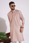 Stylish Print Multi Color Floral Kurta