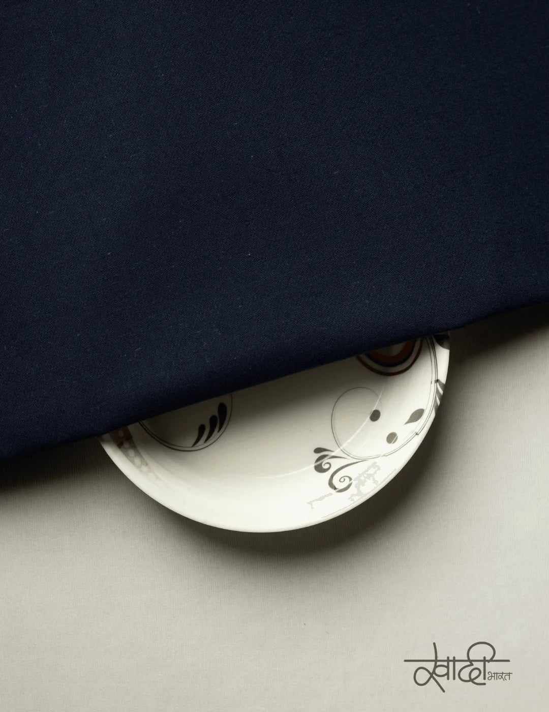 Khadi Pant Cloth in Blue Color (KP-207)