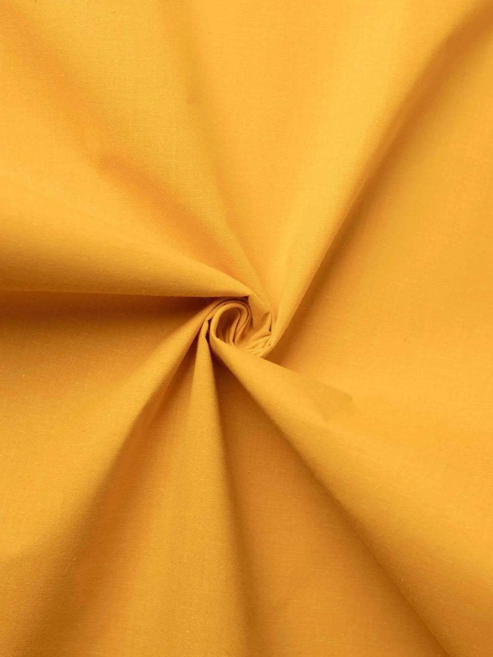Yellow Colour Plain Fine 100% Khadi Fabric