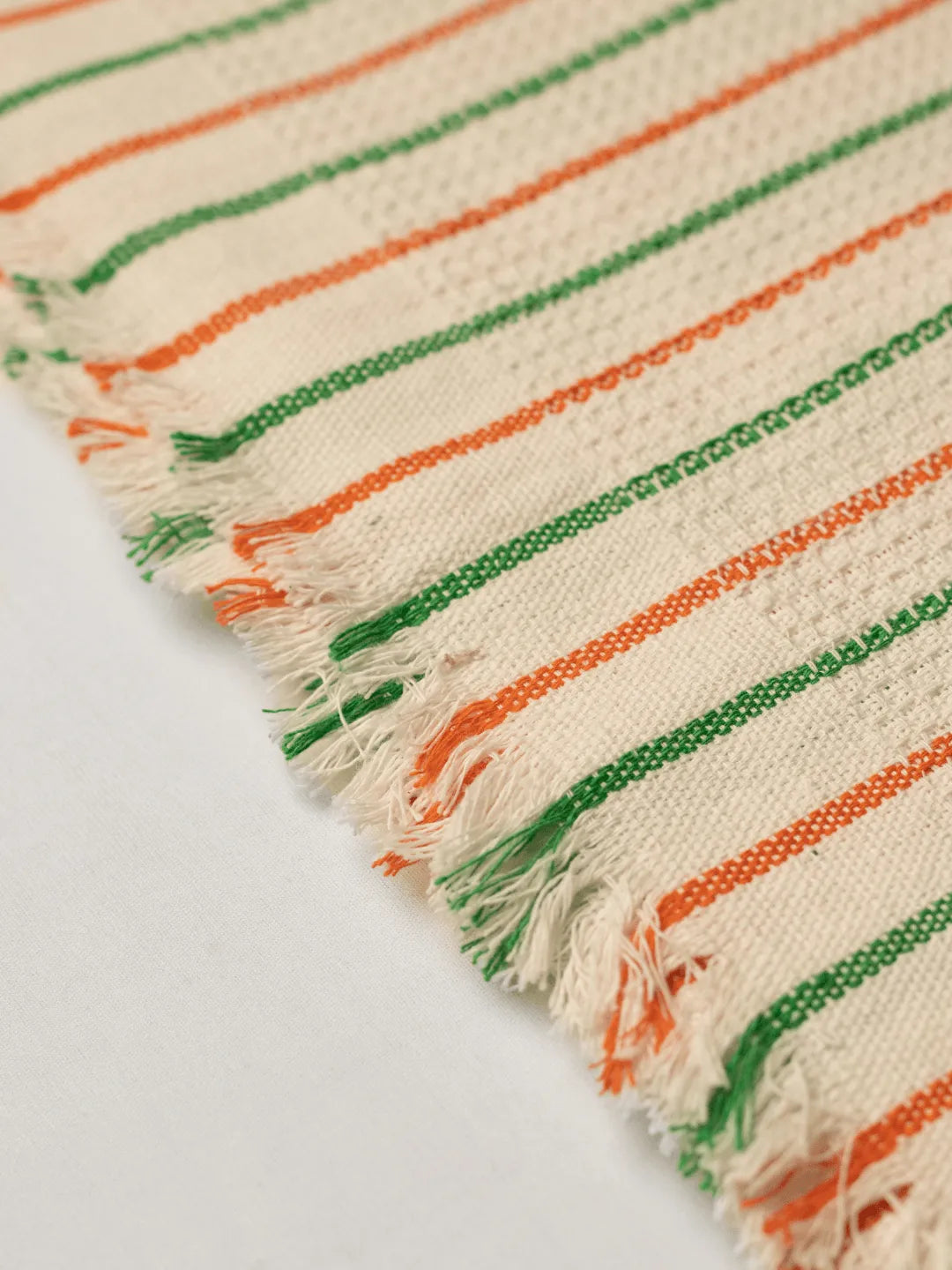 100% Cotton Khadi Towel Off White Color