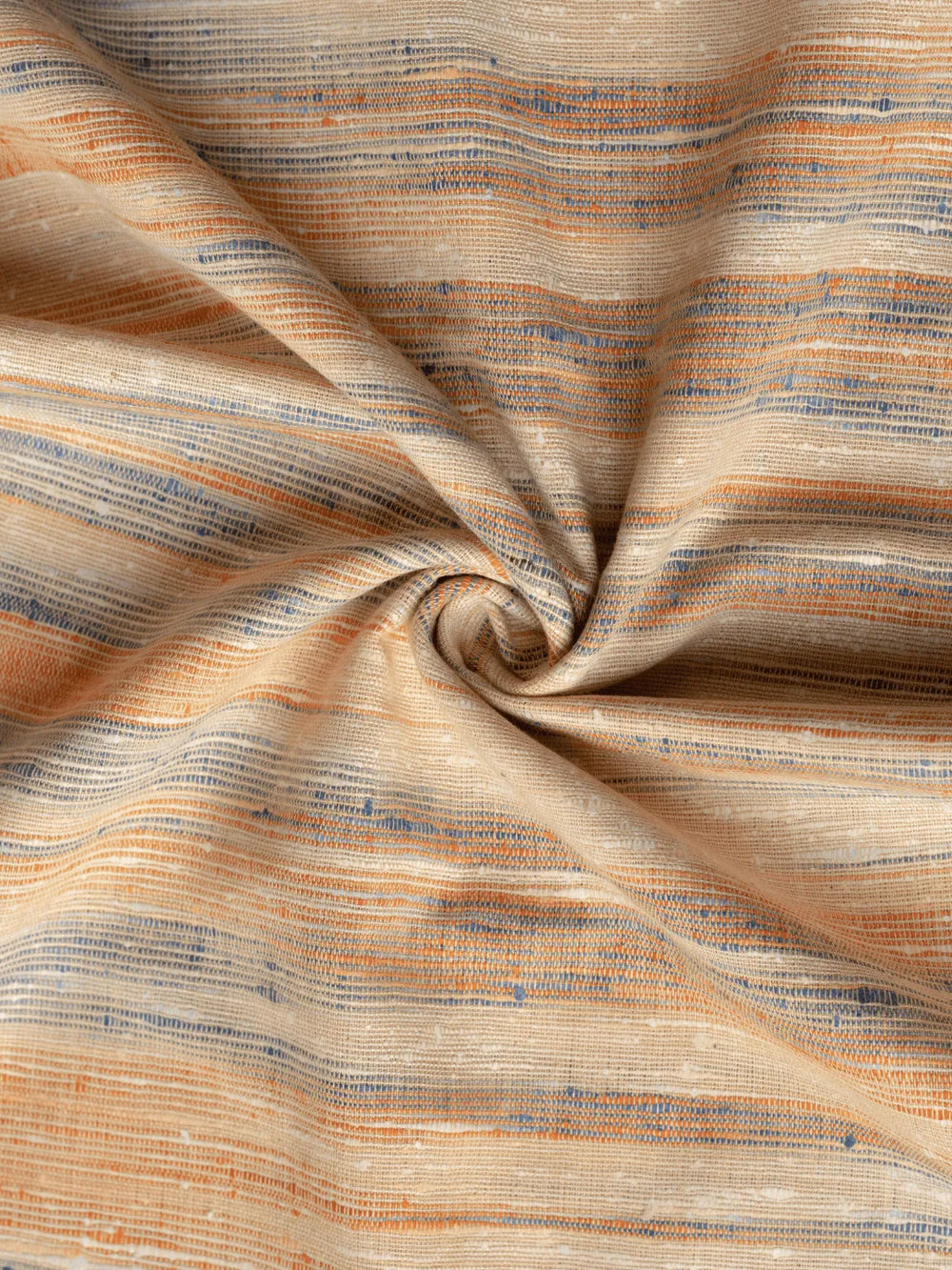 Golden Color Traditional Pattern Khadi Fabric (86 Centimeter Width)
