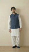 Indigo Signature Nehru Fit Jacket | 100% Woolen