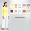 Women's Long Khadi Kurti Pastel Yellow