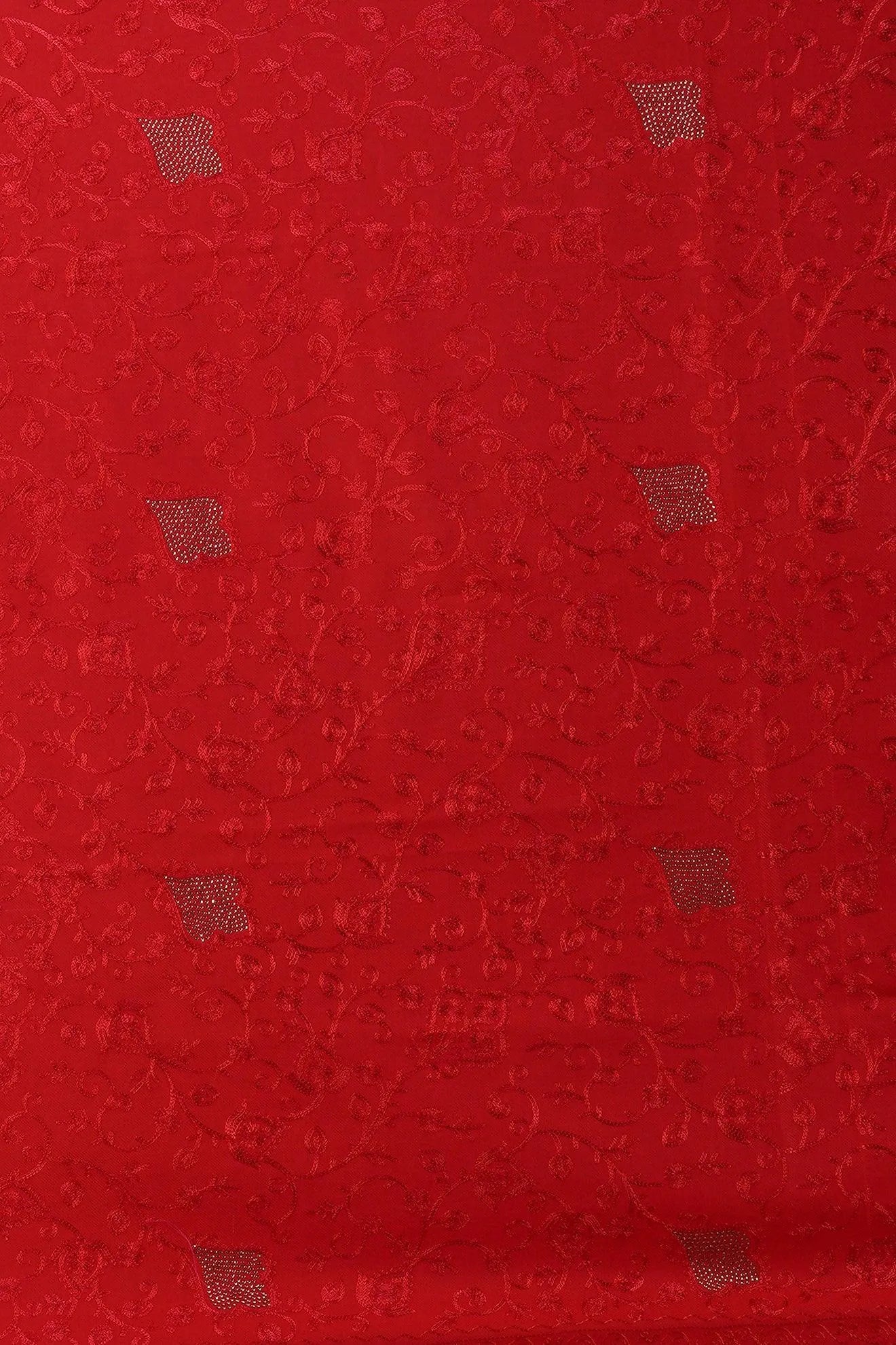 Splendid & Unique  Embroidered Pure Woolen Shawl ST-15