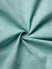 Light Blue Color Plain Traditional Khadi