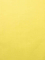 Lemon Colour Plain Fine 100% Khadi Fabric