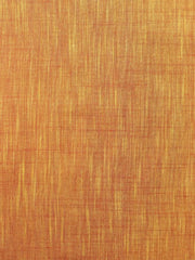 Light Orange Color Traditional Pattern Cotton Khadi Fabric