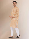 Wheat Colour Traditional Khadi Cotton Kurta