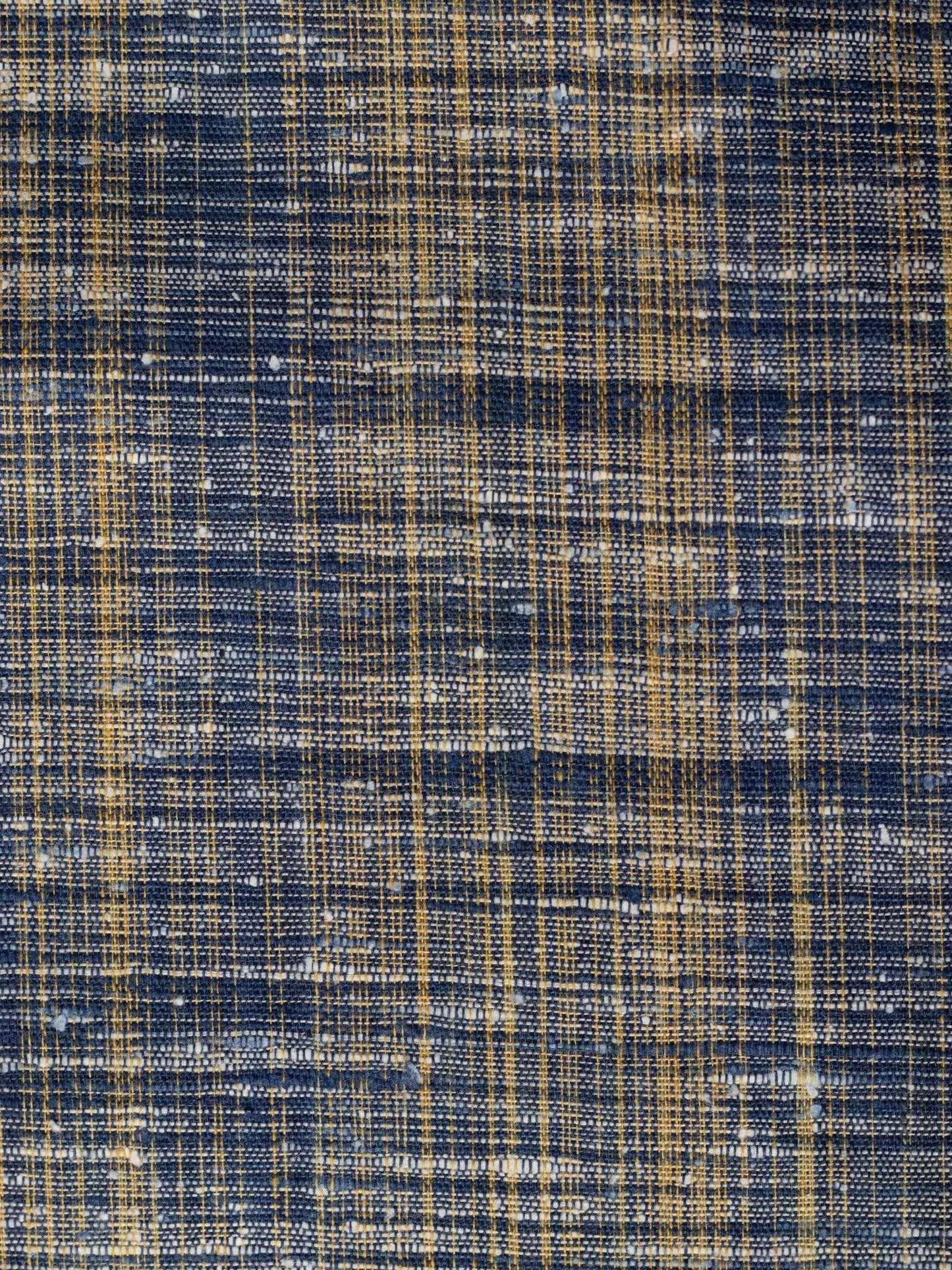 Unique Blueish Traditional Cotton Khadi Fabric
