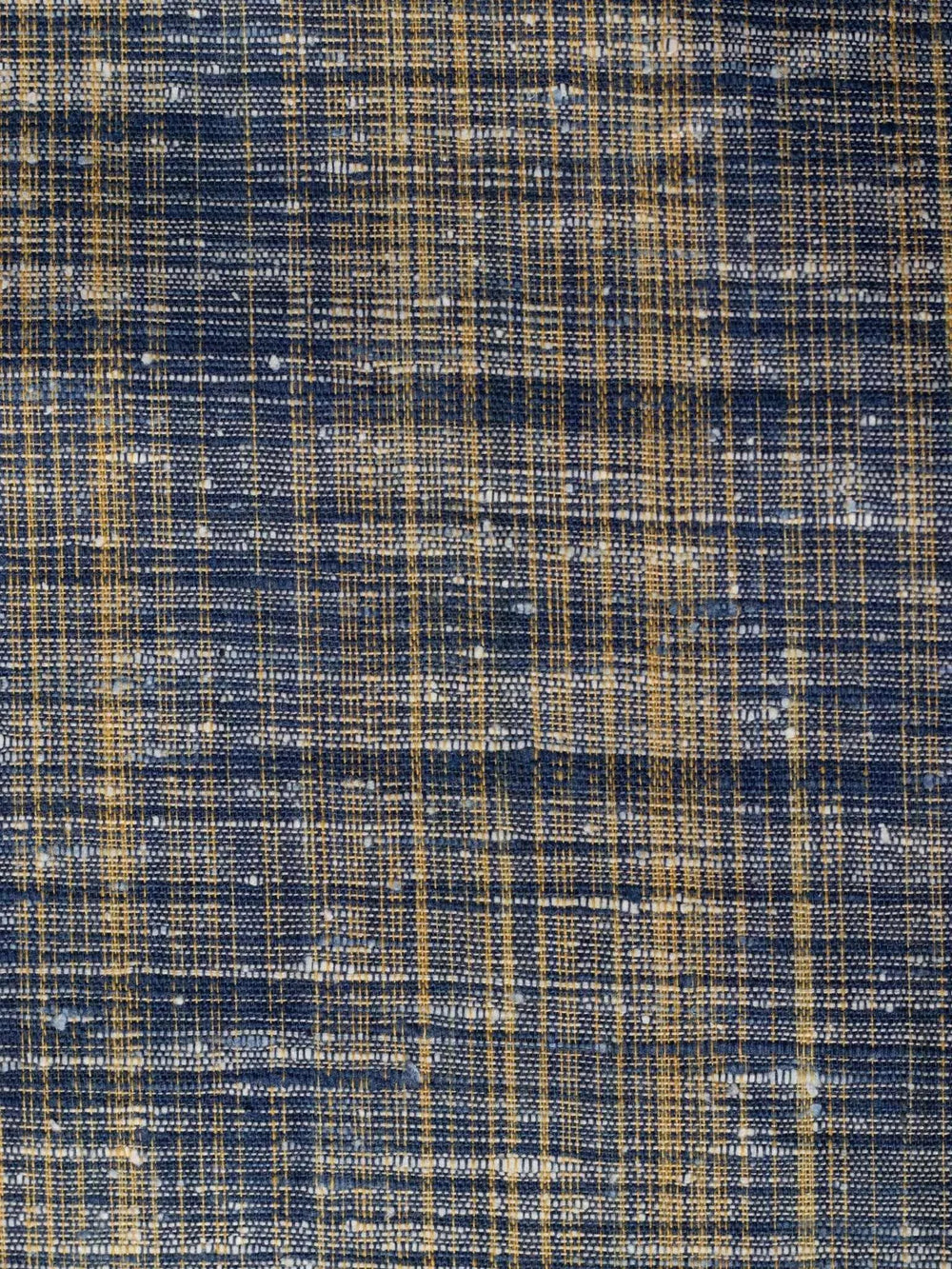 Unique Blueish Traditional Cotton Khadi Fabric