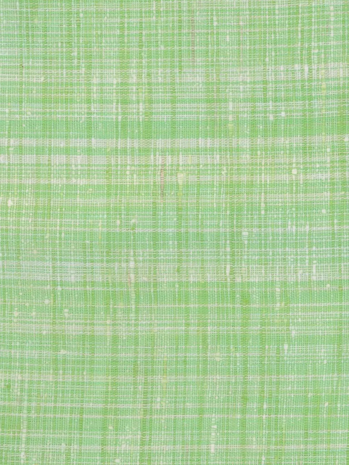 Green Color Self Pattern Traditional Khadi Fabric