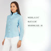 Women's Khadi Shirt in Pastel blue