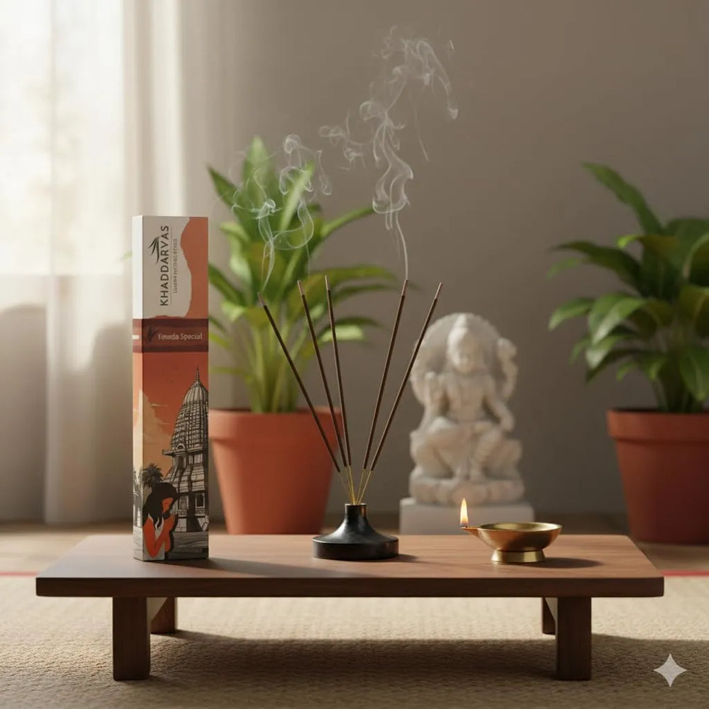 Kewda Incense Sticks for Pooja | Refreshing Long-Lasting Aroma
