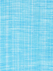 Sky Blue Traditional Pattern Cotton Khadi Fabric