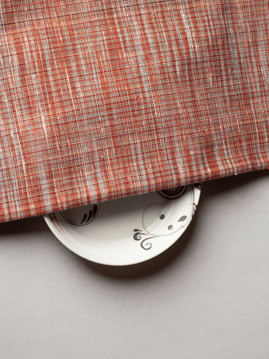 Stunning Traditional Self Pattern 100% Khadi Fabric