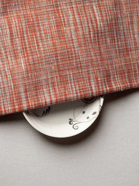 Stunning Traditional Self Pattern 100% Khadi Fabric