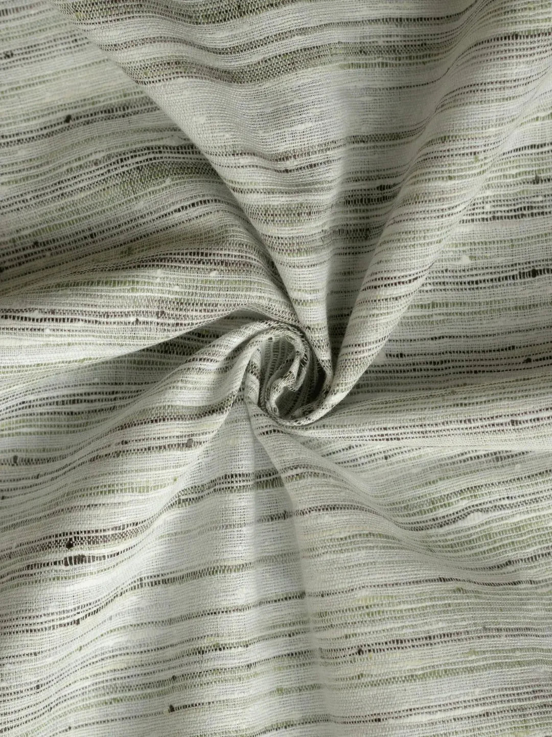 Vibrant And Exotic Traditional Pattern Cotton Khadi Fabric