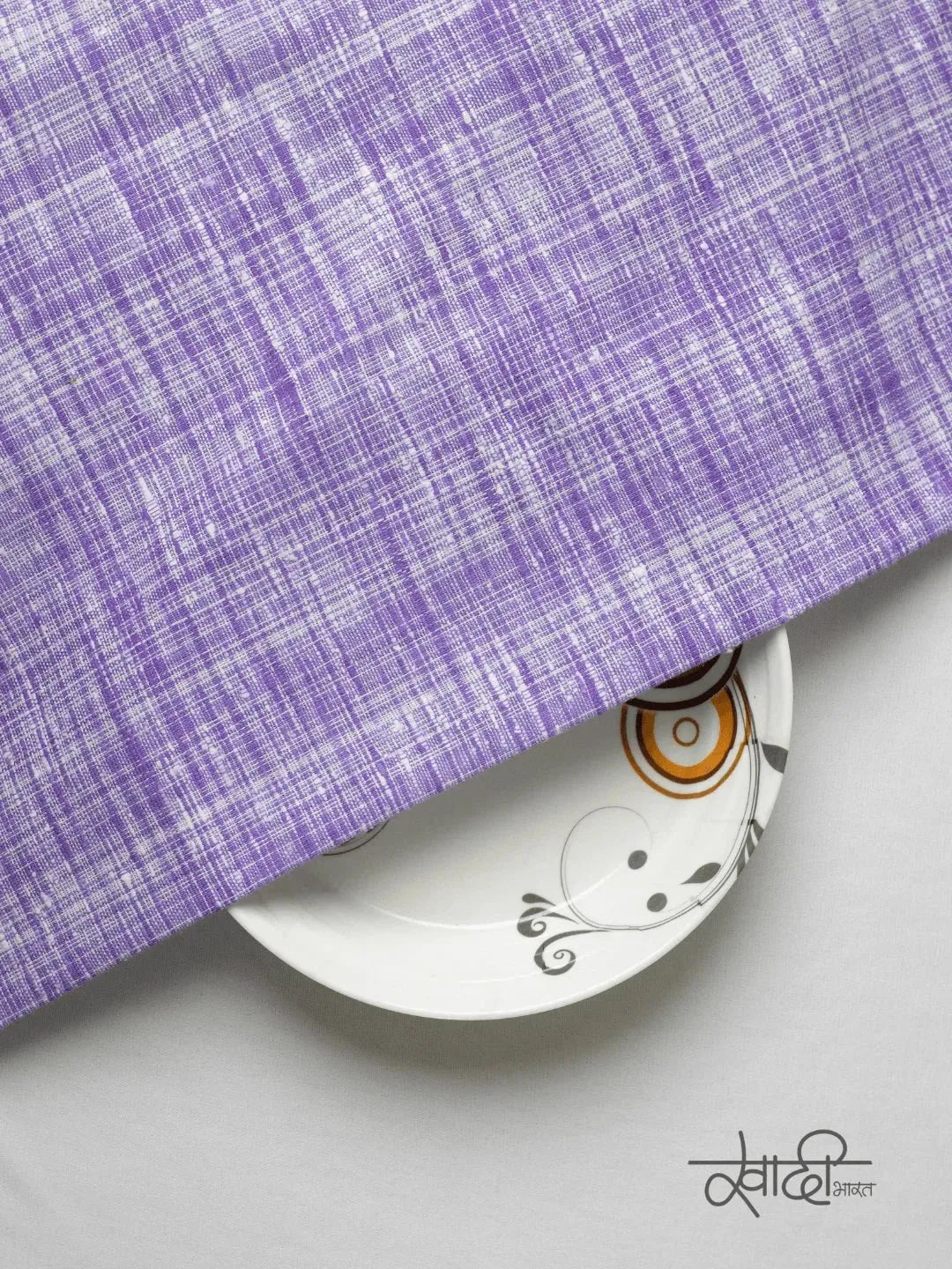 Fine And Stunning Traditional Pattern Khadi Fabric