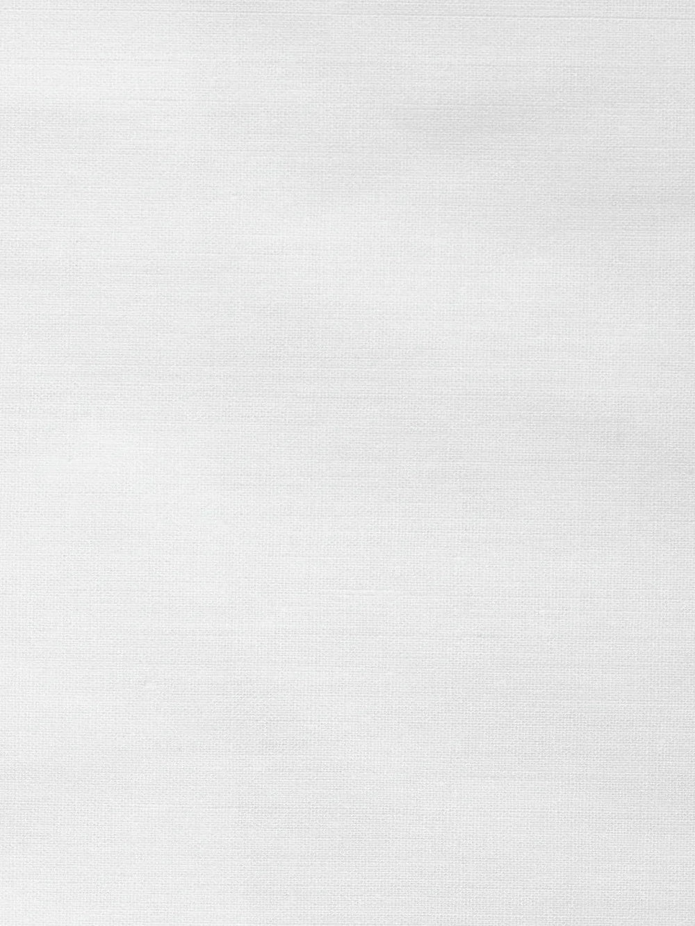 Pure White Plain Pattern Cotton Khadi