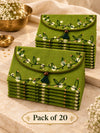 Bel Buti Khadi shagun envelopes pack of 20