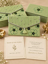 Dhaani Khadi shagun envelope bundle with personalised wishes cards