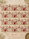 Gulmohar Khadi shagun envelopes pack of 12