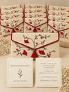 Gulmohar Khadi shagun envelope bundle with personalised wishes cards